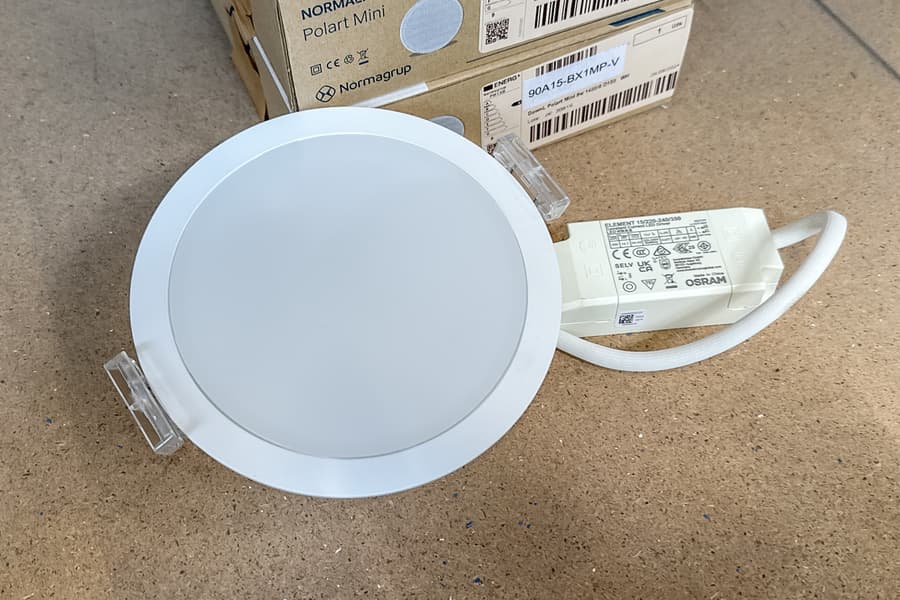 LED Downlight Normalit Polart Mini 90A15-BX1MP-V